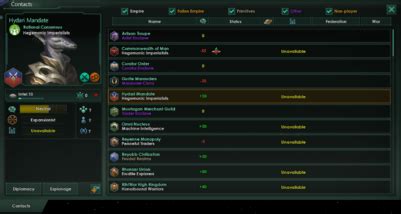 stellaris declare rivalry|Diplomacy .